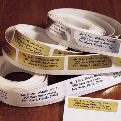 Mini 4-Line Return Address Labels
